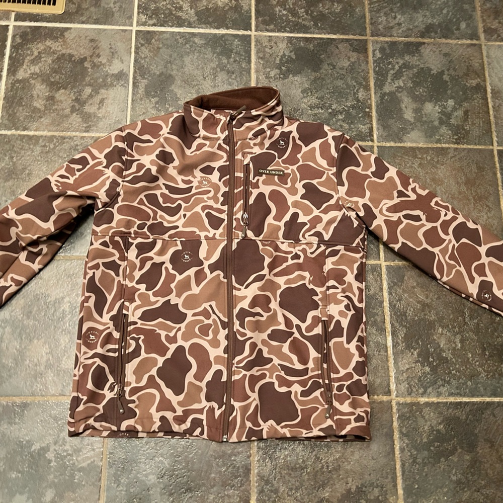 Over and under hydra tech jacket duck waterfowl camo